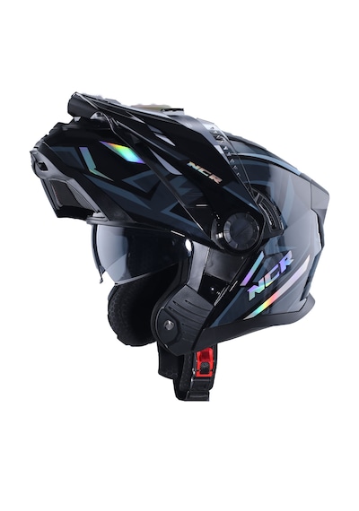 Ncr X-Cross Çene Açılır  Ece-22.06 Kask Mavi Gri