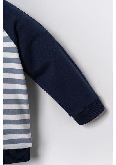 U.S. Polo Assn. Erkek Bebek Stripes Yeşil Uzun Kol Pijama Takım Usb3164-c-v2 Usb3164-c-v2
