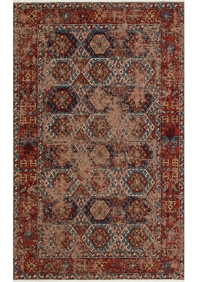 Hoom Rugs Anatolia Qilim Anq 03 Multy Yıkanabilir Kaymaz Tabanlı Halı