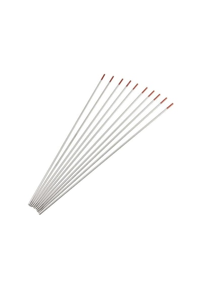 Kırmızı Tungsten Elektrod Argon Iğnesi 2.0X175 Mm - 10 Adet