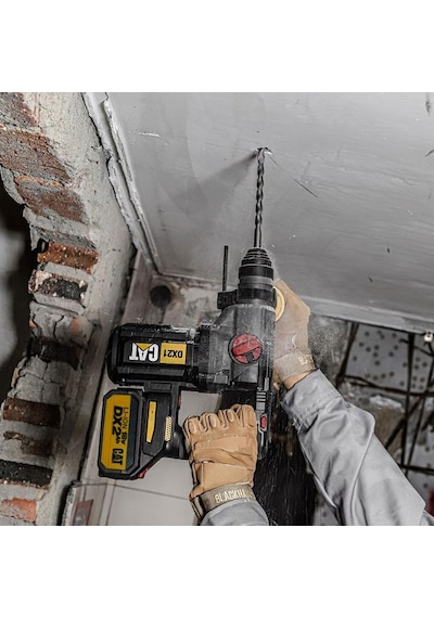 Cat DX21BC 18Volt 2.0Ah 2.2J Li-ion Tek Akülü Şarjlı Kömürsüz Profesyonel Sds-Plus Pnömatik Kırıcı/Delici