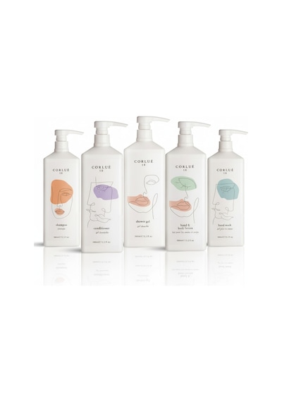 Corlue 18 Shampoo 360 Ml + Condıtıoner 360 Ml + Shower Gel 360 Ml + Hand&body Lotıon 360 Ml + Hand Wash 360 Ml Tüm Saçlar