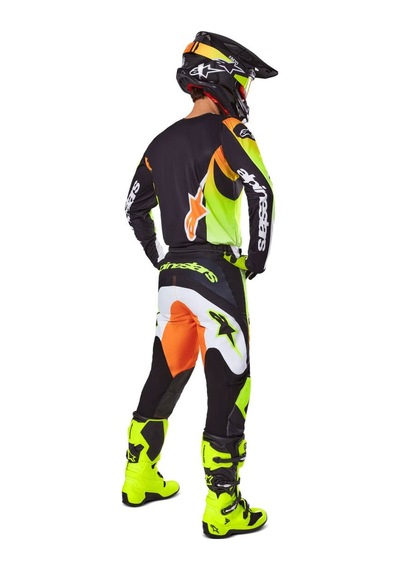 Alpinestars Fluid Wurx Kros Motosiklet Jerseyi Sarı Siyah