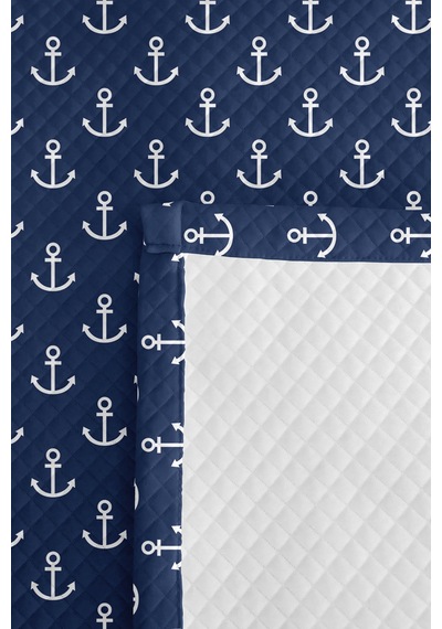 Lacivert Marine Çapa Genç Odası Tek Kişilik Pike Takımı - Nautical 160x220 Cm Kapitone Yatak Örtüsü Dokulu Bahçe Mırıltısı Lacivert Marine Çapa Genç Odası Tek Kişilik Pike Takımı - Nautical 160x220 Cm Kapitone Yatak Örtüsü Dokulu Bahçe Mırıltısı