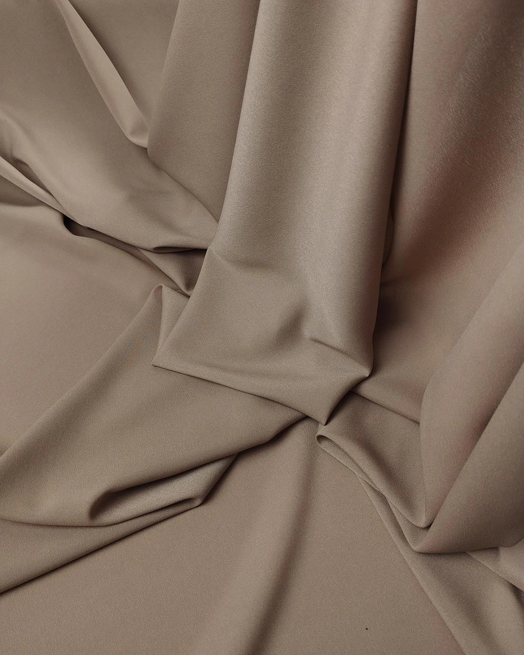 Krep Şifon Koyu Bej En: 145 Cm-2020 Renkli