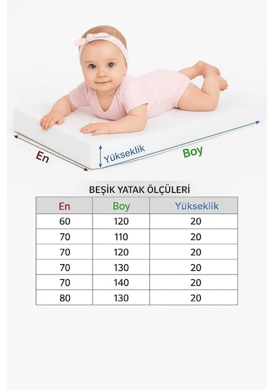 %100 Pamuk Sıvı Geçirmez Bebek Alezi - Yatak Koruyucu Çocuk Alez - Park Yatak ve Beşik Uyumlu