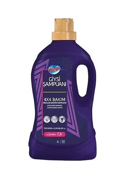 Bingo Giysi Şampuanı Etki 3 L