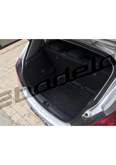 Opel Corsa D Kasa 2007-2014 Uyumlu Bagaj Havuzu Kokusuz Kaucuk 3D
