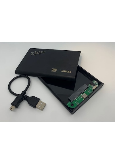 2.5 İnç Usb 2.0 Sata Ssd Harddisk Hdd Harici Kutu Plastik Dd-120
