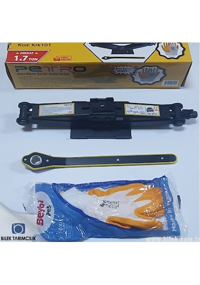 Akordiyon Kriko Cırcır Kollu 1.7 Ton (eldiven )