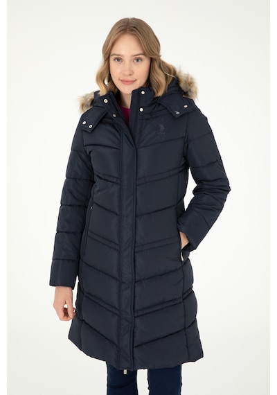 U.s. Polo Assn. Kadın Lacivert Kaban 50289558-vr033 Lacivert