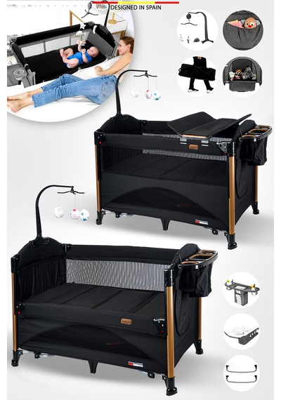 Baby Home 620 Lora-co 70x110 Bebek Oyun Parkı  Anne Yanı Beşik