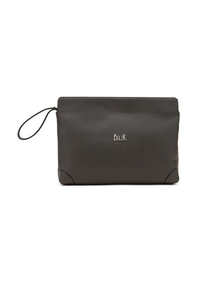 Bilik Deri Koyu Gri Rölax Kadın Portföy & Clutch Çanta Mtş 30 001