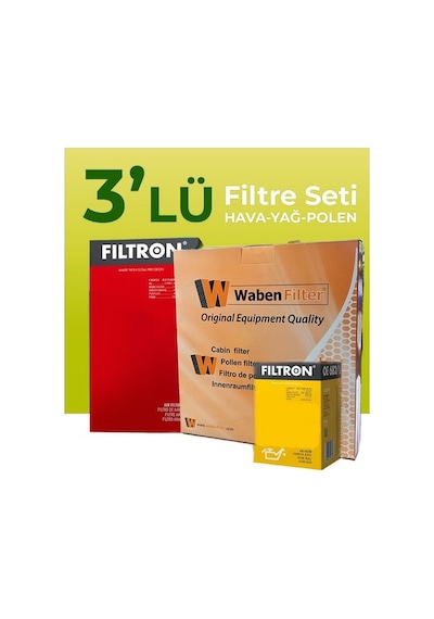 Filtron Citroen Ds4 1.6 Vti Benzinli Filtre Bakım Seti 2010-2012 Arası