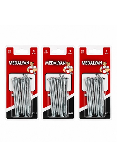 108 Adet 5x80 Beton Çelik Çivi 12x9pcs 5286