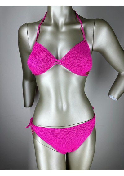 İvita Zincir Örgü Detaylı Çok Tarz El Yapımı Tığ Örgüsü Bikini