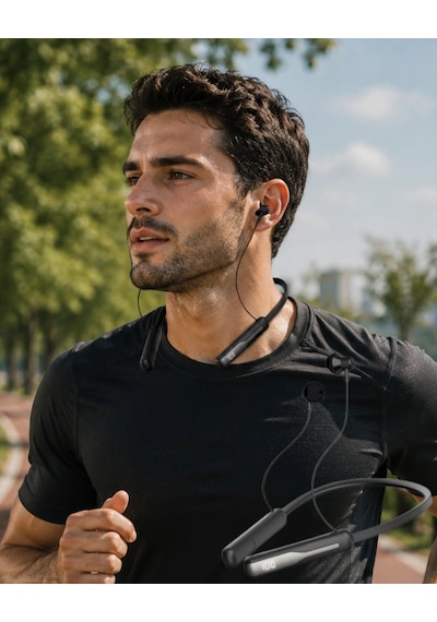 Ses Değiştirme Özellikli Boyun Askılı Bluetooth Spor Kulaklığı Diğer