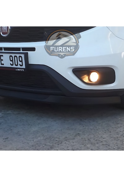 Fiat Doblo 4 2015-2023 Uyumlu H Lip Esnek Ön Lip 2 Parça Karlık Ön Ek Tampon Altı Dill