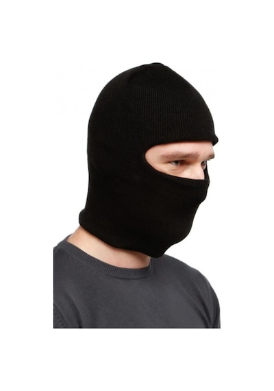 Bawcompany Polar Kar Maskesi Balaklava Motorcu Kask Içi Bere Siyah