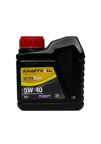 Kraftvoll Ultratech 5w-40 Apı Sn/cf 1 Litre