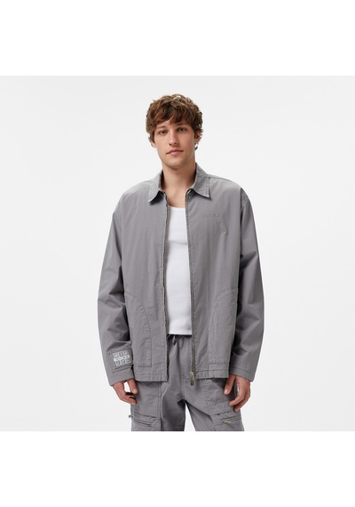 United4 Unıted4 Oversize Erkek Gri Ceket Anjo Gri