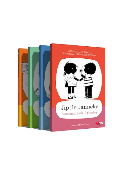 Jip İle Janneke Seti 4 Kitap