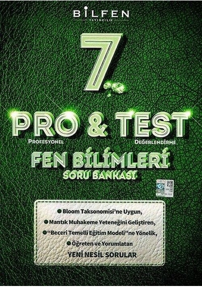 7.Sınıf Pro&Test Fen Bilimleri Soru Bankası -  Bilfen Yayınları