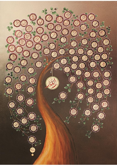 Art Puzzle Allah'In 99 İsmi (Esma-Ül Hüsna) 1000 Parça Puzzle