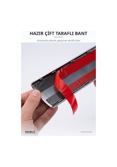 Peugeot Partner Tepee 2008-2018 Uyumlu Krom Sürgülü Kapı Çıtası 4 Parça Paslanmaz Çelik