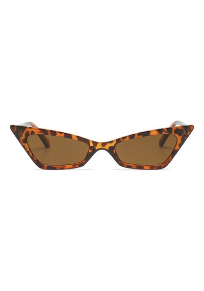Wide Vintage & Retro Güneş Gözlüğü Leopar