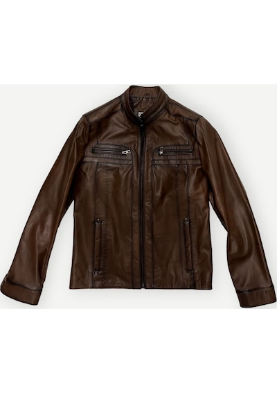 Always Leather Usta İşi Özel Dikim %100 Hakiki Deri 1803340027 Kahverengi