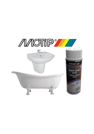 Motip Küvet - Duşakabin - Lavobo Boyama Sprey 400 ML