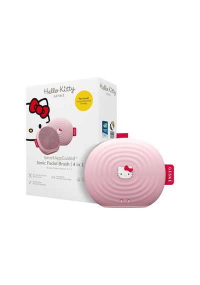Geske Hello Kitty Titreşimli 4 Mod 1 Arada Yüz Temizleme Ve Masaj Cihazı Pink Pembe