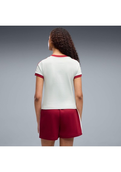 Puma T7 Kadın Dar Kesim Tişört 632129 29 Yeşil