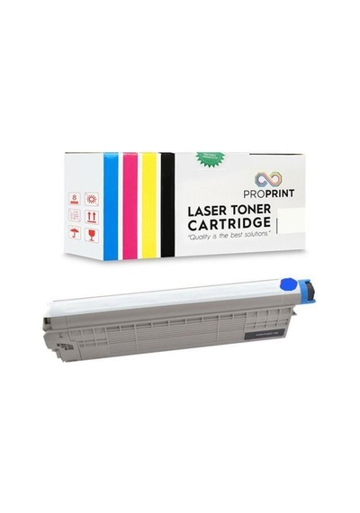 Proprint Oki C822 44844627 Mavi Uyumlu Toner 7300 Sayfa C822N