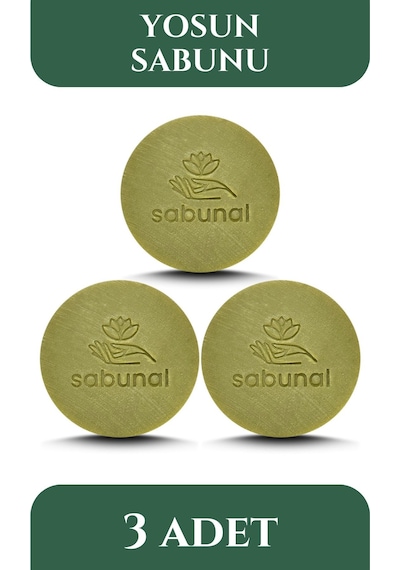 Sabunal Yosun Sabunu 3 Adet - Bakım Sabunu