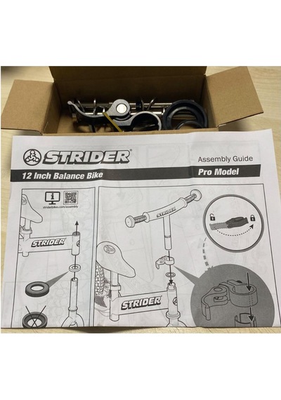 Strider 12 Pro Compact Parça Takımı Gri