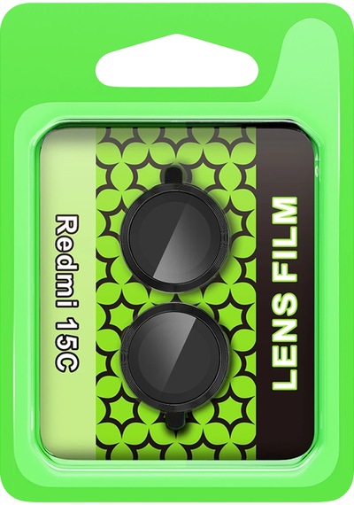 Gld-spt- Newface Xiaomi Redmi 15c 4g Raze Metal Kamera Lens - Siyah