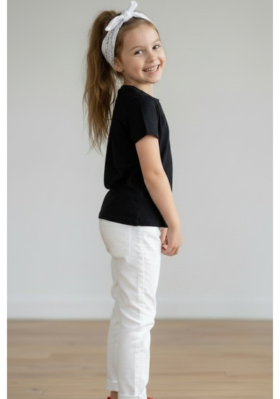 Kiagu Siyah Kısa Kol Basic T-shirt- Terletmeyen Esnek Kumaş Pamuklu Mevsimlik Siyah Kısakol Kız Çocuk Tsort Siyah - 896854157 Siyah Kiagu Siyah Kısa Kol Basic T-shirt- Terletmeyen Esnek Kumaş Pamuklu Mevsimlik Siyah Kısakol Kız Çocuk Tsort Siyah - 896854157 Siyah