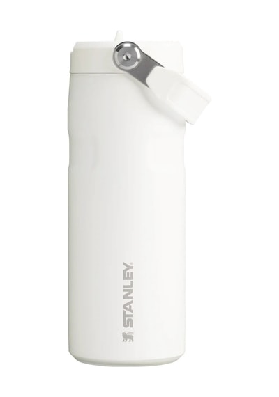 Stanley The Iceflow Flip Straw 2.0 Pipetli Termos Bardak 0,47 Lt Beyaz