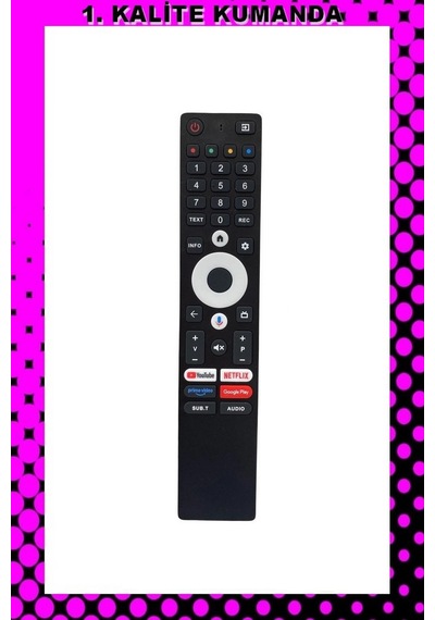 Uzaktan Kumanda 1.kalite Kumanda Mazamapp 1278 Profilo Onvo Lcdled Tv Kumandası