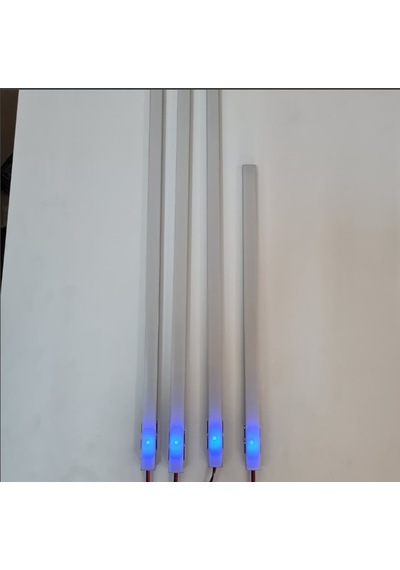 Dokunmatik 120 Cm Aleminyum Gün Işığı Led Led+adaptör+montaj Aparat Gün Işığı