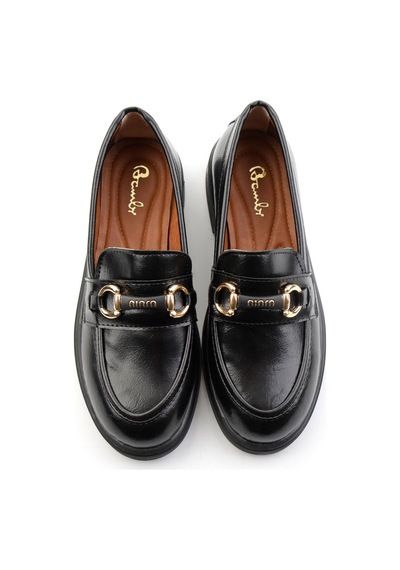 Siyah Kadın Loafer Ayakkabı K01140006342