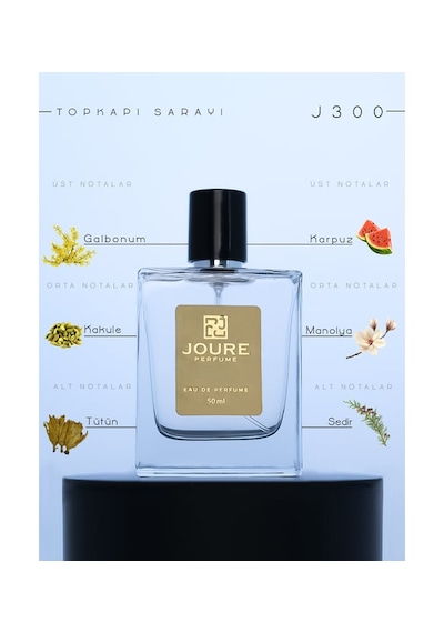 Joure J300 - Aromatik Meyveli Ferah Kokulu Erkek Parfüm Aromatik