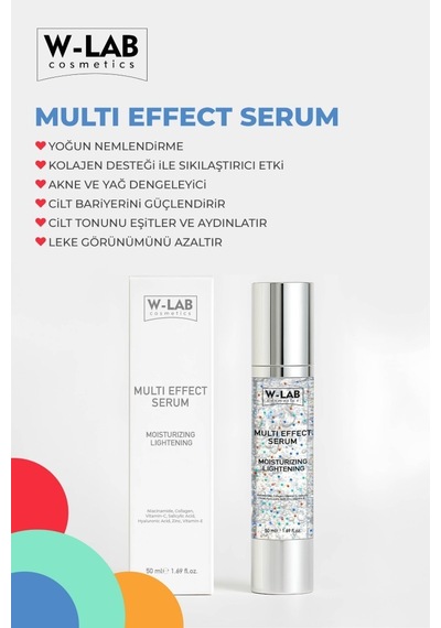 W-Lab Cosmetics Multı Effect Serum 50 Ml