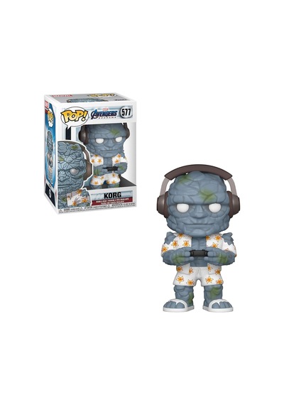 Funko Pop Marvel Endgame Gamer Korg Figür