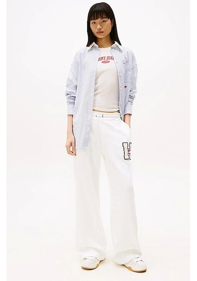 Tommy Jeans Kadın Beyaz Jogger Eşofman Altı Beyaz