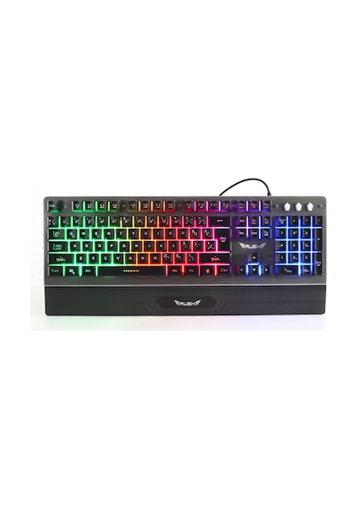 Rush RK601 Rainbow Aydınlatmalı Mekanik Hisli Gaming Oyuncu Klavye