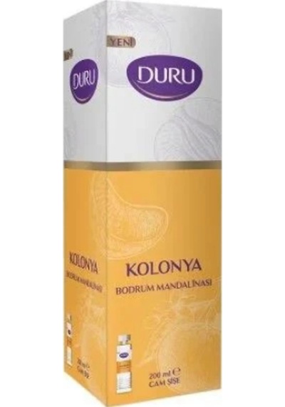 Bodrum Mandalinası Kolonya Cam Şişe 200 Ml