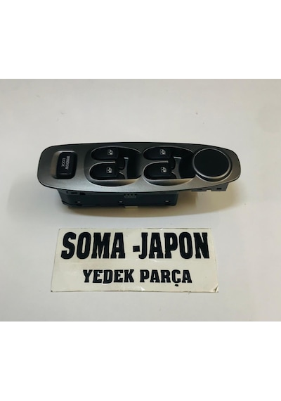Accent 00-03 Cam Açma Düğmesi Dörtlü Ön Sol-gri 93570-25000yn
